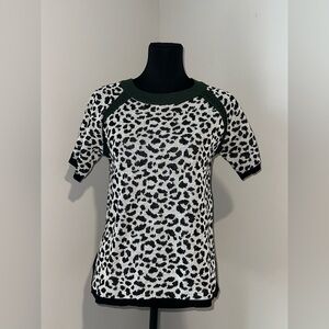 Lysse Leopard Print Knit Top